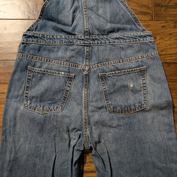 Gap kids denim overalls medium indigo blue size XXL - Picture 15 of 16
